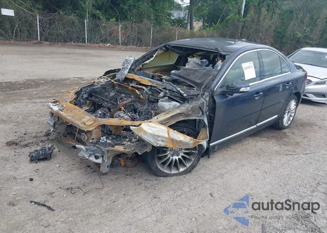 2011 Volvo S80 T6 from USA, damaged, VIN YV1902AH6B1140343